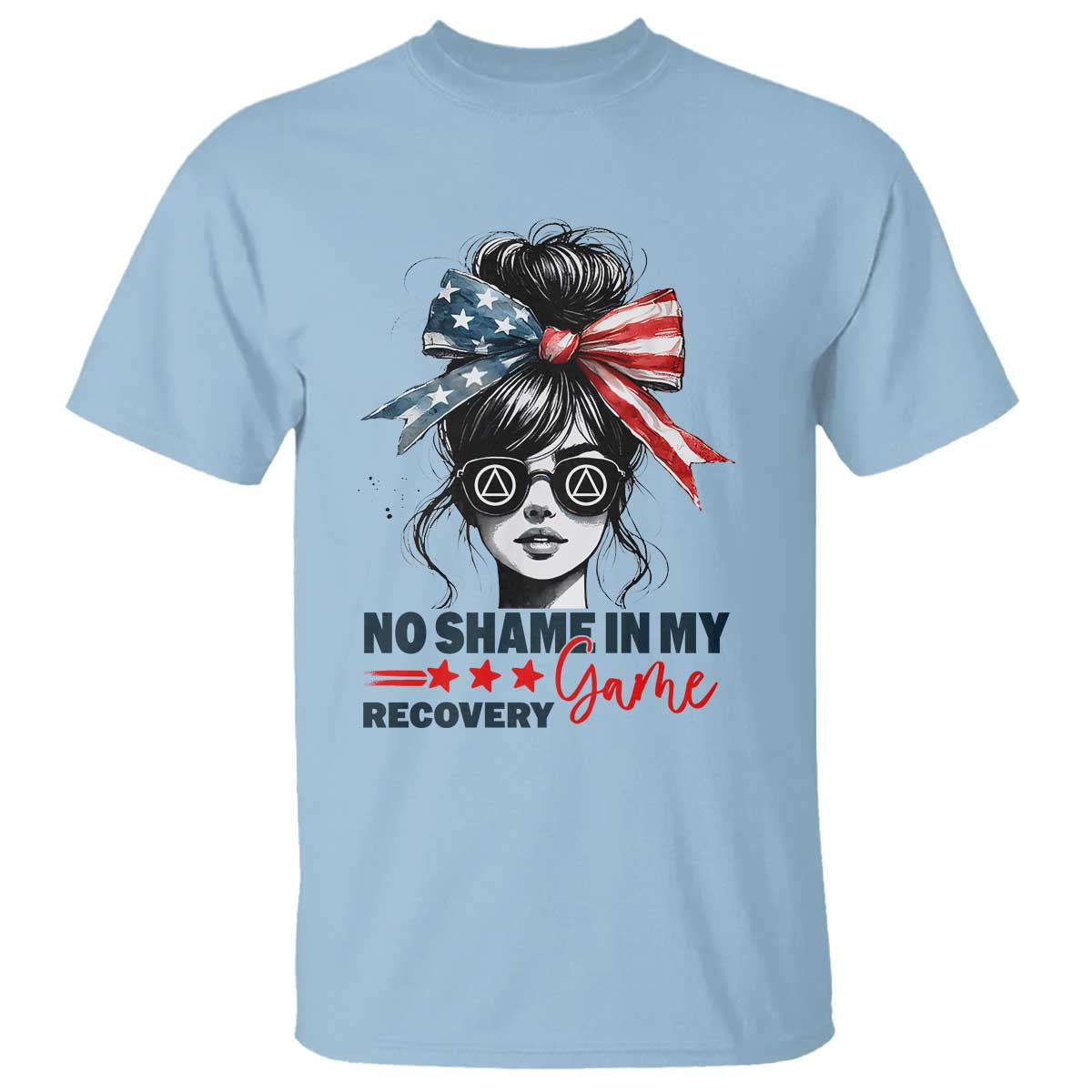 No Shame In My Recovery Game T Shirt Sobriety AA NA Anniversary