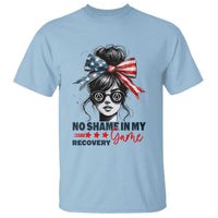 No Shame In My Recovery Game T Shirt Sobriety AA NA Anniversary