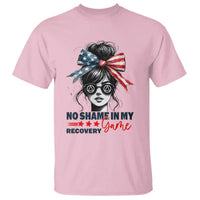 No Shame In My Recovery Game T Shirt Sobriety AA NA Anniversary