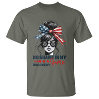 No Shame In My Recovery Game T Shirt Sobriety AA NA Anniversary