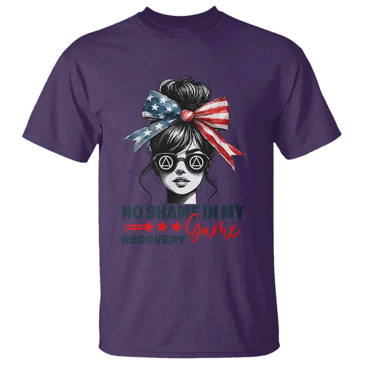 No Shame In My Recovery Game T Shirt Sobriety AA NA Anniversary