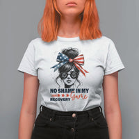 No Shame In My Recovery Game T Shirt For Women Sobriety AA NA Anniversary