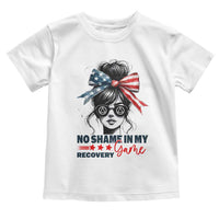No Shame In My Recovery Game Toddler T Shirt Sobriety AA NA Anniversary