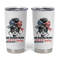 No Shame In My Recovery Game Tumbler Cup Sobriety AA NA Anniversary