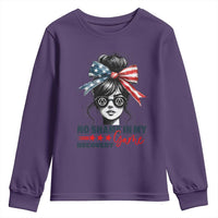 No Shame In My Recovery Game Youth Sweatshirt Sobriety AA NA Anniversary