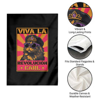 Viva La Revolucion Carl Garden Flag Funny Princess Cat Donut Meme