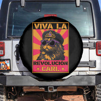 Viva La Revolucion Carl Spare Tire Cover Funny Princess Cat Donut Meme