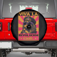 Viva La Revolucion Carl Spare Tire Cover Funny Princess Cat Donut Meme