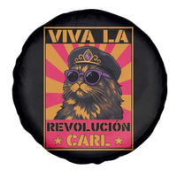 Viva La Revolucion Carl Spare Tire Cover Funny Princess Cat Donut Meme