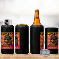 Viva La Revolucion Carl 4 in 1 Can Cooler Tumbler Funny Princess Cat Donut Meme