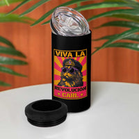 Viva La Revolucion Carl 4 in 1 Can Cooler Tumbler Funny Princess Cat Donut Meme