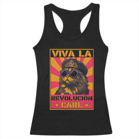 Viva La Revolucion Carl Racerback Tank Top Funny Princess Cat Donut Meme