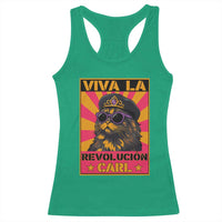 Viva La Revolucion Carl Racerback Tank Top Funny Princess Cat Donut Meme