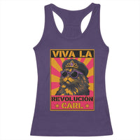 Viva La Revolucion Carl Racerback Tank Top Funny Princess Cat Donut Meme