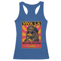 Viva La Revolucion Carl Racerback Tank Top Funny Princess Cat Donut Meme
