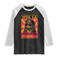 Viva La Revolucion Carl Raglan Shirt Funny Princess Cat Donut Meme