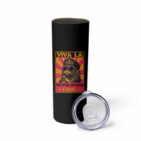 Viva La Revolucion Carl Skinny Tumbler Funny Princess Cat Donut Meme