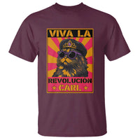 Viva La Revolucion Carl T Shirt Funny Princess Cat Donut Meme