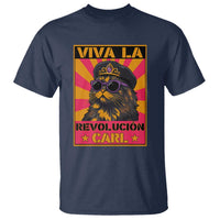 Viva La Revolucion Carl T Shirt Funny Princess Cat Donut Meme