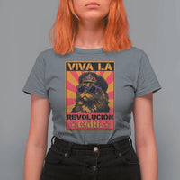 Viva La Revolucion Carl T Shirt For Women Funny Princess Cat Donut Meme