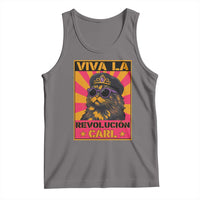 Viva La Revolucion Carl Tank Top Funny Princess Cat Donut Meme