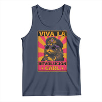 Viva La Revolucion Carl Tank Top Funny Princess Cat Donut Meme