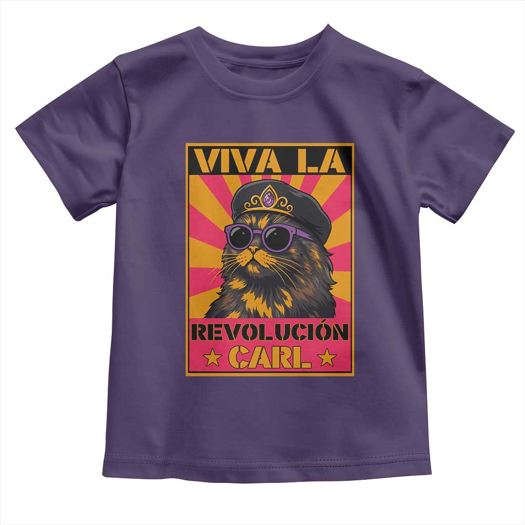 Viva La Revolucion Carl Toddler T Shirt Funny Princess Cat Donut Meme