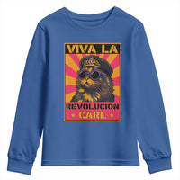 Viva La Revolucion Carl Youth Sweatshirt Funny Princess Cat Donut Meme