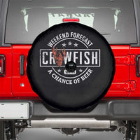 Weekend Forecast Crawfish With A Chance Of Beer Spare Tire Cover