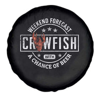 Weekend Forecast Crawfish With A Chance Of Beer Spare Tire Cover