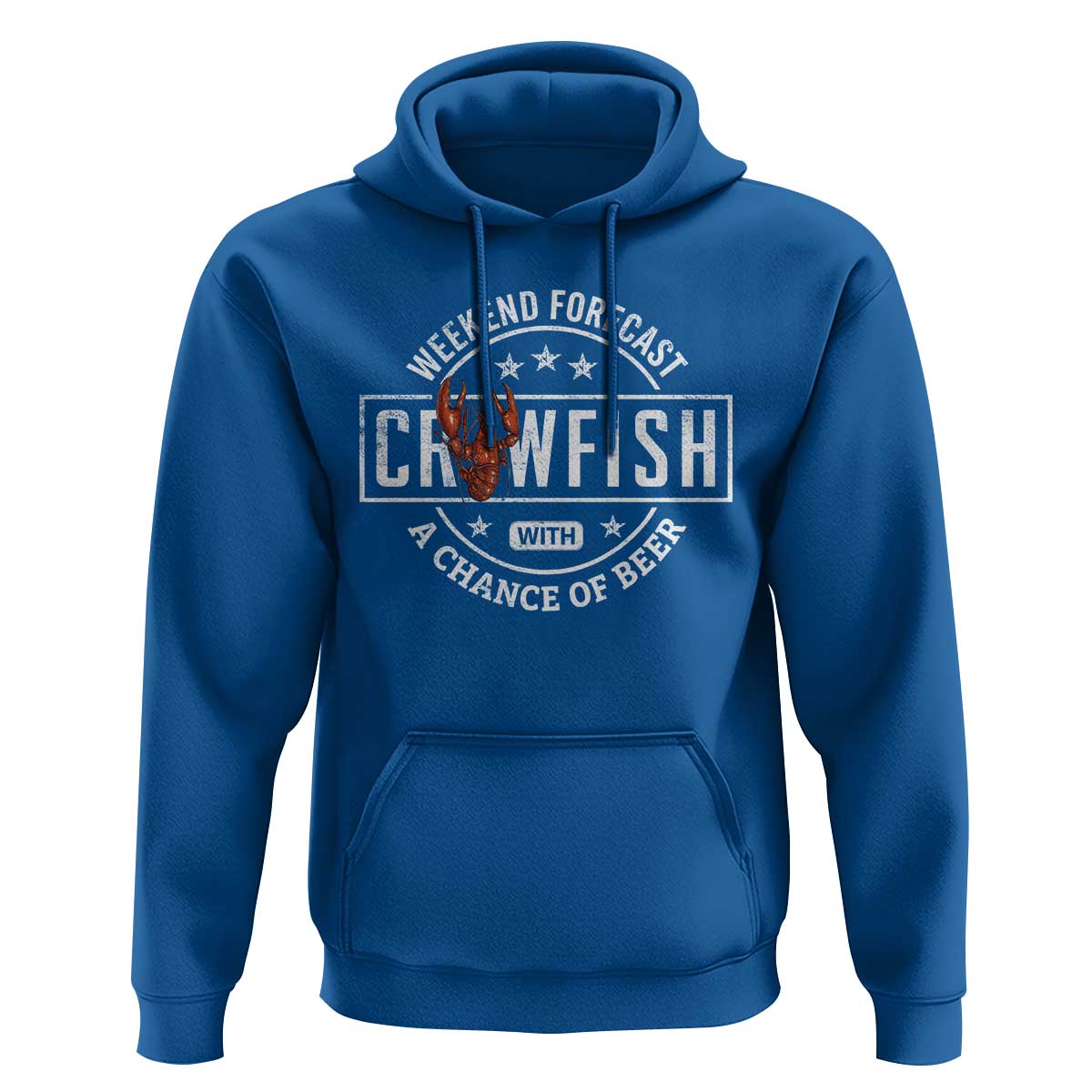 Weekend Forecast Crawfish With A Chance Of Beer Hoodie