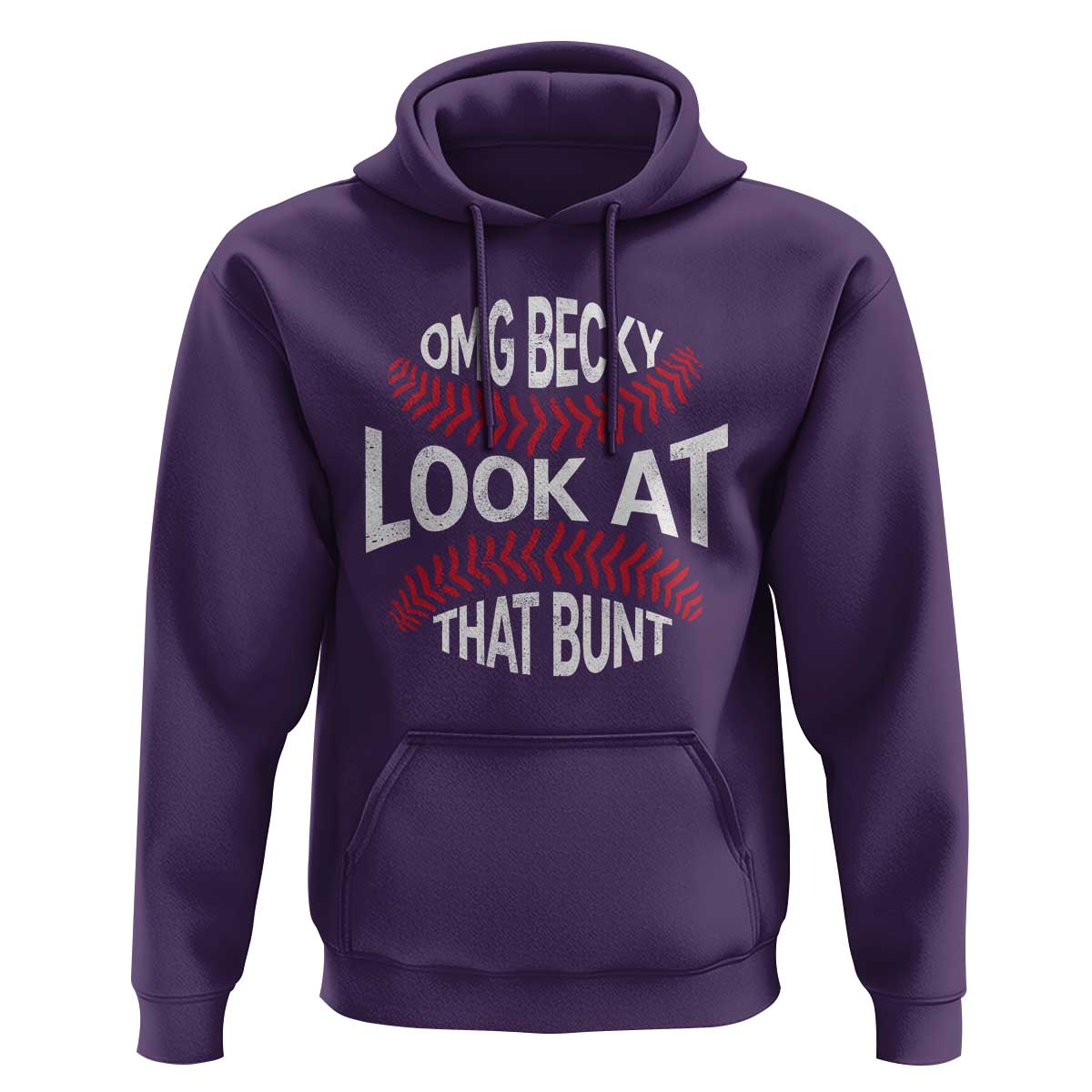 OMG Becky Look At That Bunt Funny Baseball Hoodie