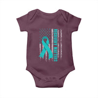 Recovery Matter Sobriety Anniversary Sober AA NA Baby Onesie Vintage American Flag