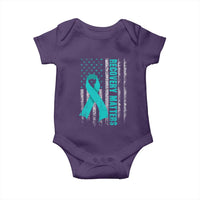Recovery Matter Sobriety Anniversary Sober AA NA Baby Onesie Vintage American Flag