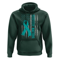 Recovery Matter Sobriety Anniversary Sober AA NA Hoodie Vintage American Flag