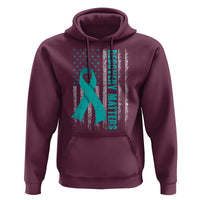 Recovery Matter Sobriety Anniversary Sober AA NA Hoodie Vintage American Flag