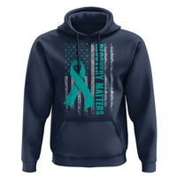 Recovery Matter Sobriety Anniversary Sober AA NA Hoodie Vintage American Flag