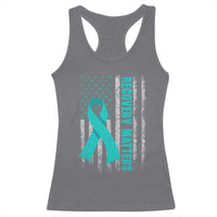 Recovery Matter Sobriety Anniversary Sober AA NA Racerback Tank Top Vintage American Flag