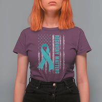 Recovery Matter Sobriety Anniversary Sober AA NA T Shirt For Women Vintage American Flag