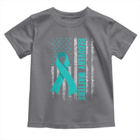 Recovery Matter Sobriety Anniversary Sober AA NA Toddler T Shirt Vintage American Flag