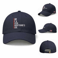 Sobriety Anniversary Baseball Cap Sober Son Of A Bitch Everythings Real AA NA