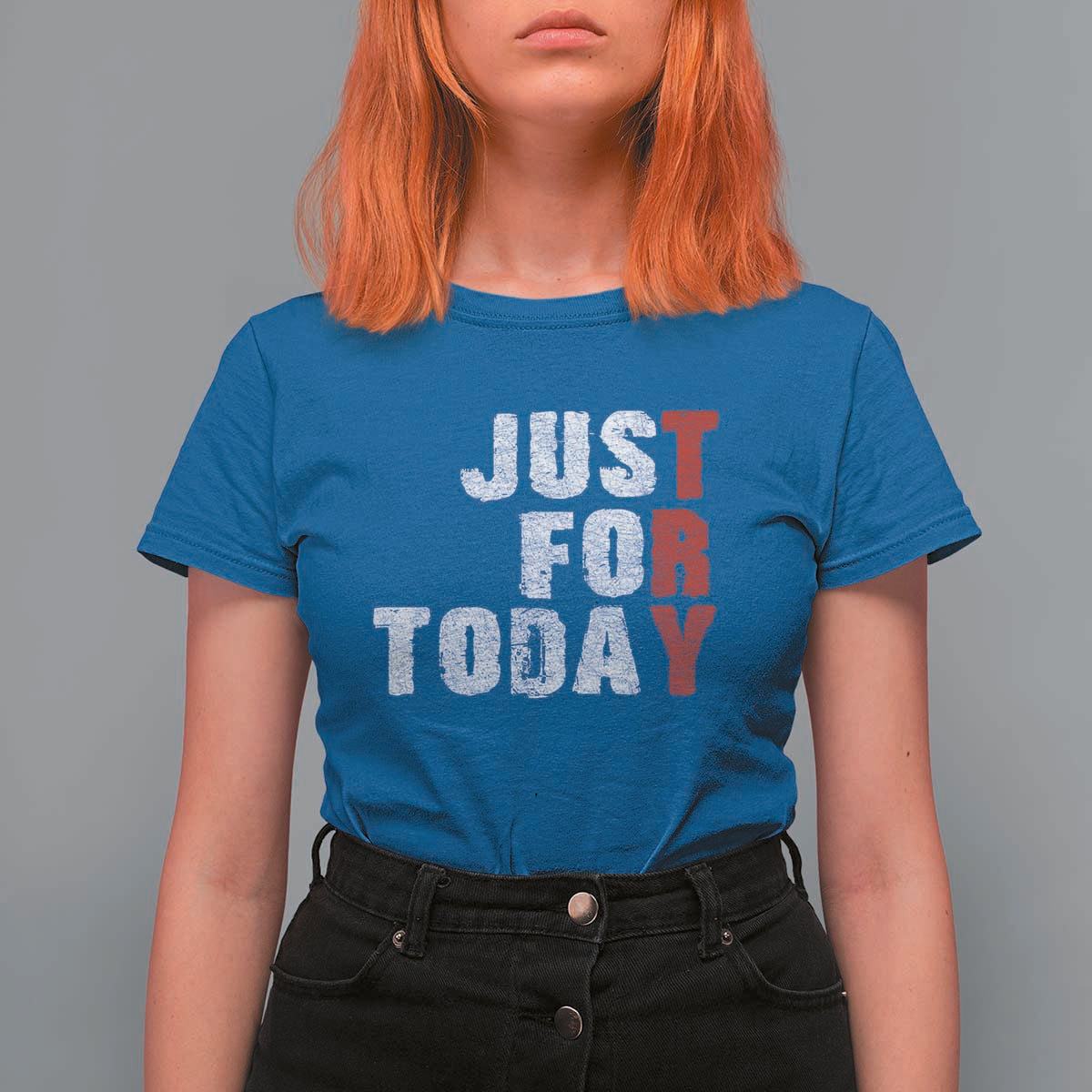 Just For Today T Shirt For Women Sobriety Anniversary Sober AA NA Recovery
