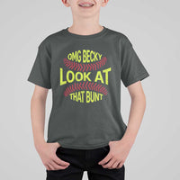 OMG Becky Look At That Bunt Funny Softball T Shirt For Kid