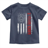 3 Years Sober Toddler T Shirt 3 Years Sobriety Anniversary Vintage American Flag