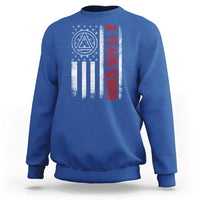 2 Years Sober Sweatshirt 2 Years Sobriety Anniversary Vintage American Flag