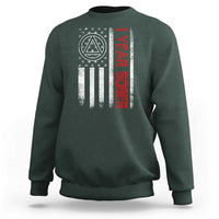 1 Year Sober Sweatshirt 1 Year Sobriety Anniversary Vintage American Flag