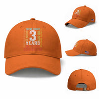 3 Years Of Being Sober Baseball Cap 3 Years Sobriety Anniversary Addiction Recovery