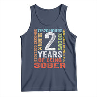2 Years Of Being Sober Tank Top 2 Years Sobriety Anniversary Addiction Recovery