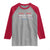 Funny King Free Since 1776 8647 Raglan Shirt