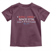 Funny King Free Since 1776 8647 Toddler T Shirt